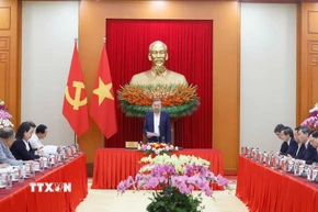 Tổng Bí thư Tô Lâm phát biểu. (Ảnh: Thống Nhất/TTXVN)