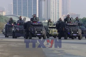 Các lực lượng đảm bảo an ninh tuyệt đối cho Đại hội XIV của Đảng 