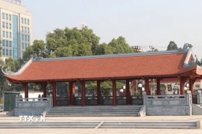 Khu nhà phụ trợ đã được hoàn thành. (Ảnh: Thanh Thương/TTXVN)