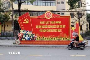 Đồng bào các dân tộc xứ Lạng tin tưởng vào thành công của Đại hội, mở ra sự phát triển mới cho quê hương, đất nước. (Ảnh: Văn Đạt/TTXVN)