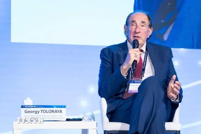 Giáo sư, Tiến sỹ Gheorghi Toloraia. (Ảnh: Nhân vật cung cấp/TTXVN phát)