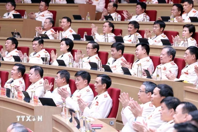 Các đại biểu tham dự Đại hội. (Ảnh: Thống Nhất/TTXVN)