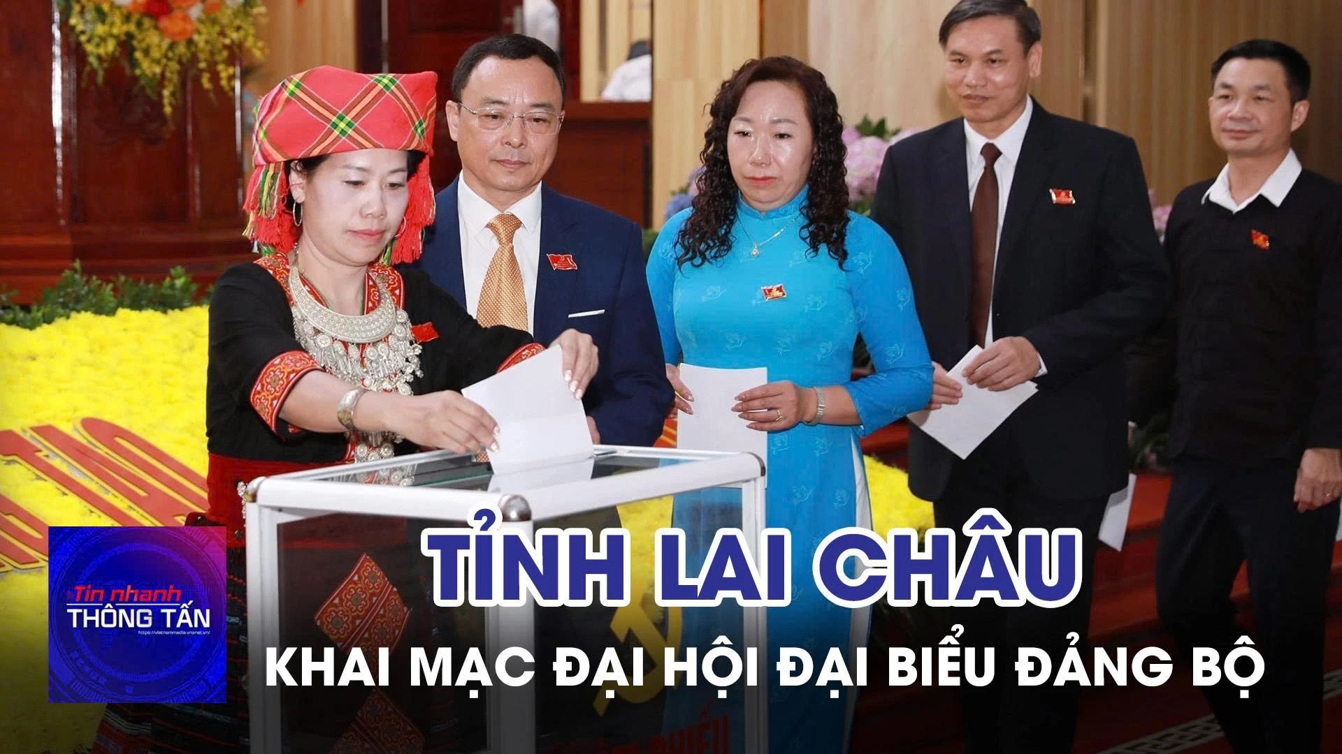 Khai mạc Đại hội Đại biểu Đảng bộ tỉnh Lai Châu