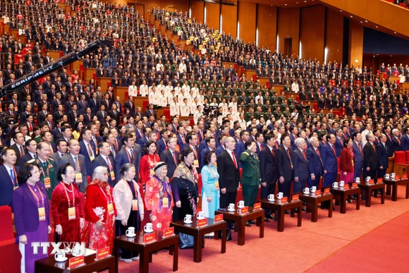 Các đại biểu dự phiên khai mạc. (Ảnh: TTXVN)