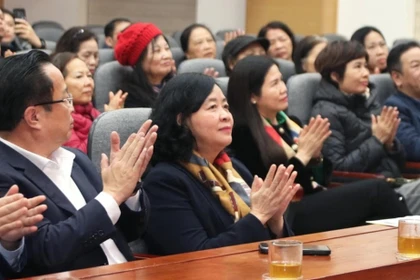 Các đại biểu dự hội nghị. (Nguồn: Báo Đại đoàn kết)