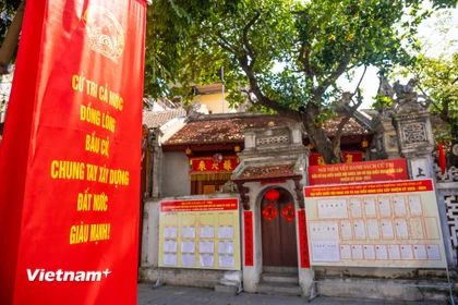 Hàng triệu kiều bào ở khắp năm châu hướng về ngày bầu cử 15/3. (Ảnh: Minh Sơn/Vietnam+)