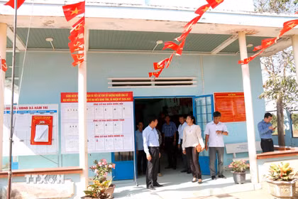 Những ngày này, người dân tỉnh Lâm Đồng đang sôi nổi hướng về cuộc bầu cử đại biểu Quốc hội khóa XVI và đại biểu Hội đồng Nhân dân các cấp nhiệm kỳ 2026-2031. (Ảnh: Nguyễn Thanh/TTXVN)