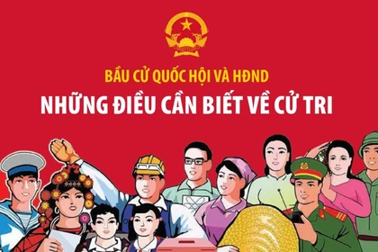 Bầu cử Quốc hội và Hội đồng Nhân dân: Những điều cần biết về cử tri
