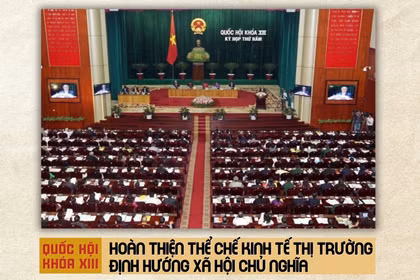 Quốc hội khóa XIII: Hoàn thiện thể chế kinh tế thị trường định hướng XHCN