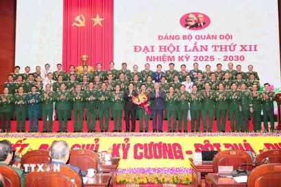 Bế mạc Đại hội Đảng bộ Quân đội lần thứ XII nhiệm kỳ 2025-2030