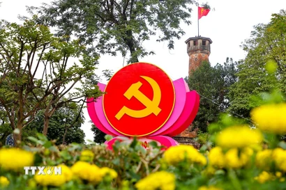 Đại hội đại biểu toàn quốc lần thứ XIV của Đảng sẽ diễn ra từ ngày 19/1. (Ảnh: Thanh Tùng/TTXVN)