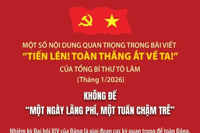 Không để “một ngày lãng phí, một tuần chậm trễ”