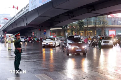 Điều chỉnh phân luồng giao thông phục vụ Đại hội XIV của Đảng