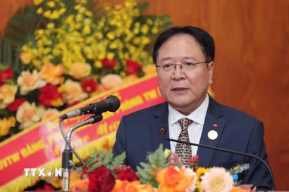 Chủ tịch Hiệp hội Công nghiệp văn hóa Việt Nam, Nghệ sỹ nhân dân Vương Duy Biên. (Ảnh: Thành Phương/TTXVN)