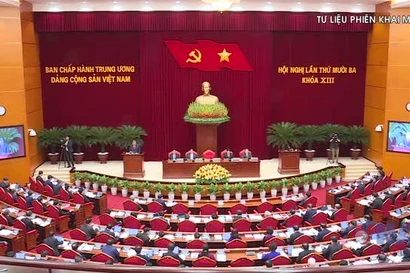 Ngày làm việc thứ hai Hội nghị Trung ương 13 khóa XIII