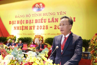 Đại hội đại biểu Đảng bộ tỉnh Hưng Yên lần thứ I nhiệm kỳ 2025-2030