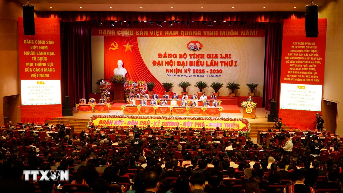 Quang cảnh Đại hội. (Ảnh: Đình Quân/TTXVN)