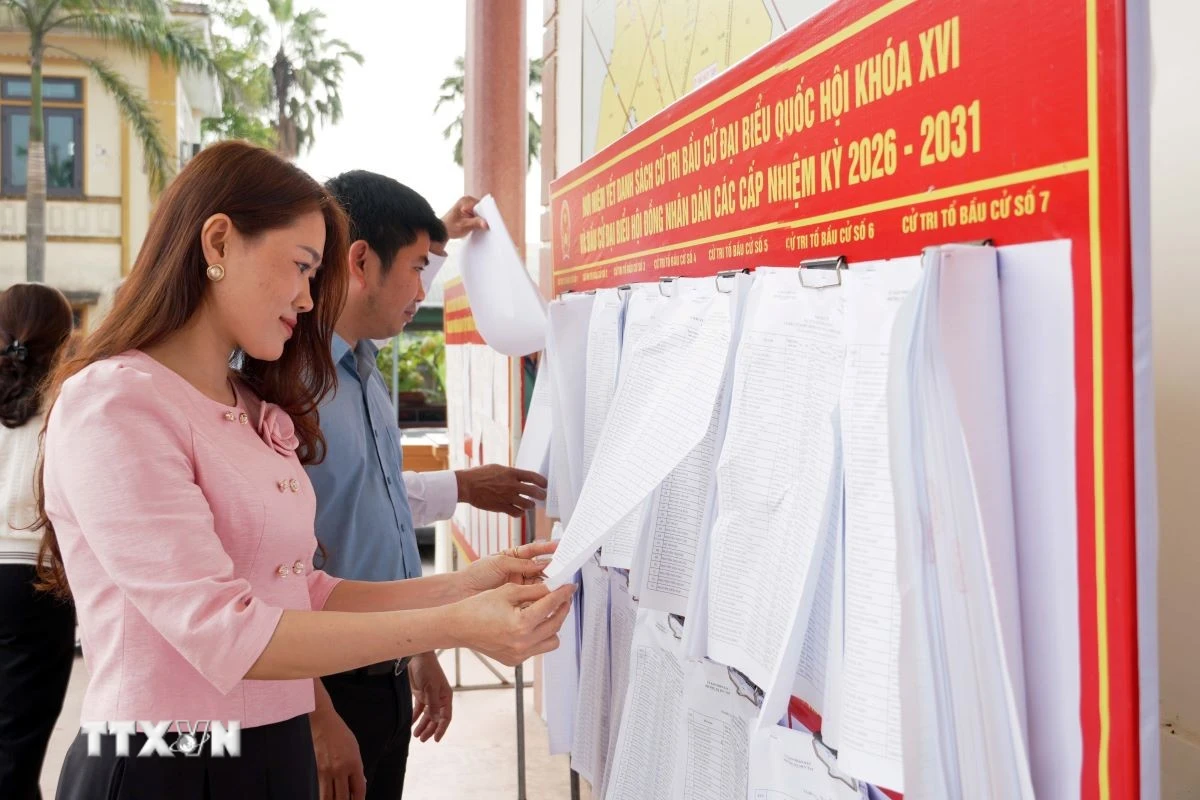 Ảnh minh họa. (Ảnh: Hữu Quyết/TTXVN)