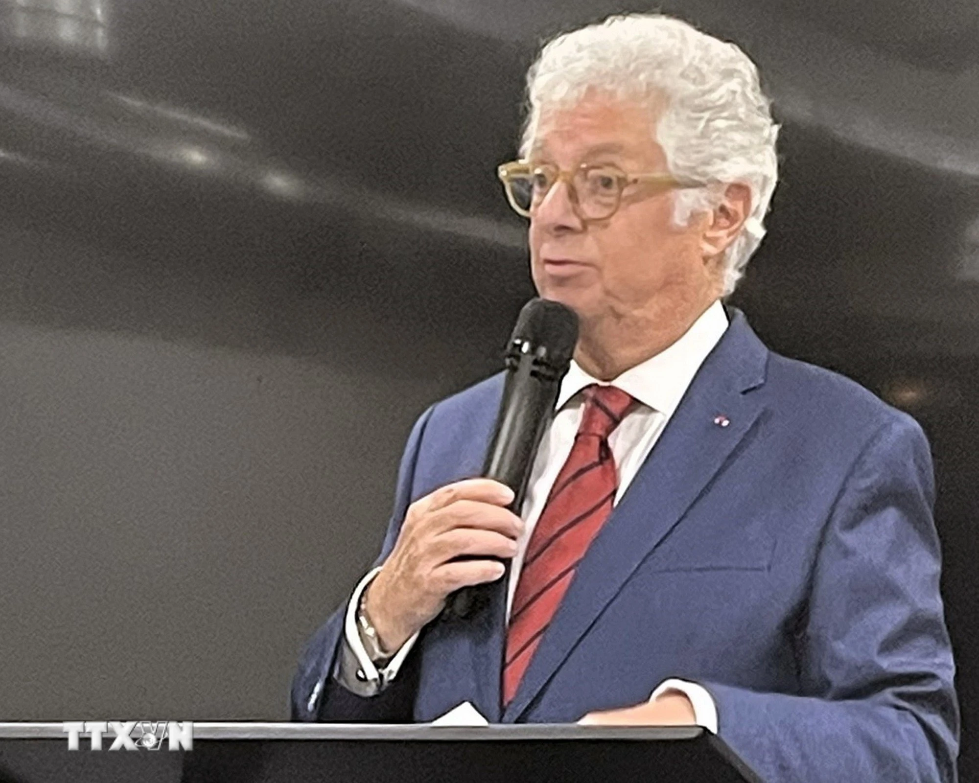 Ông Antoine Pouillieute, cựu Đại sứ Pháp tại Việt Nam giai đoạn 2001-2004. (Ảnh: TTXVN phát)