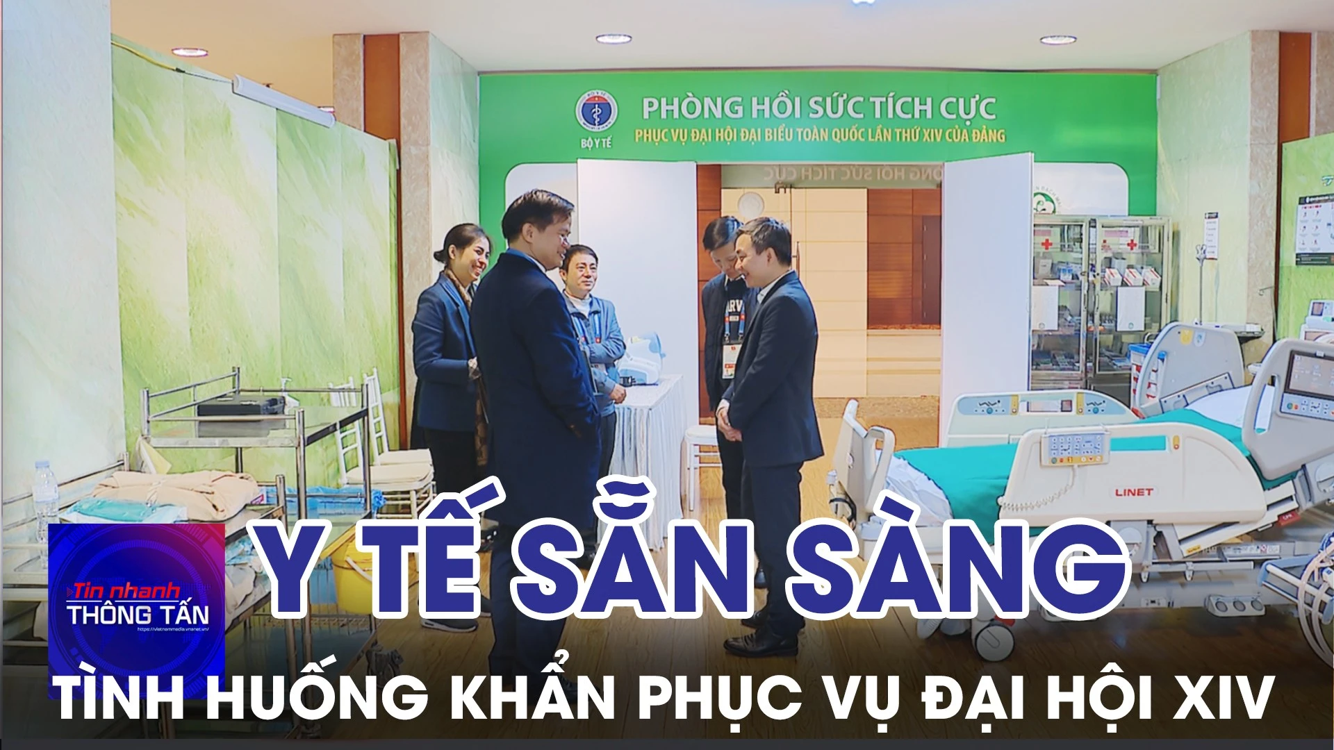 Y tế sẵn sàng các tình huống khẩn phục vụ Đại hội XIV của Đảng