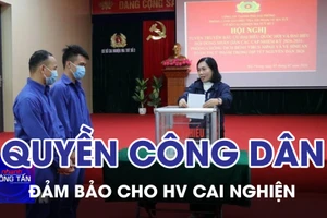 Đảm bảo quyền công dân cho học viên đang cai nghiện ma túy