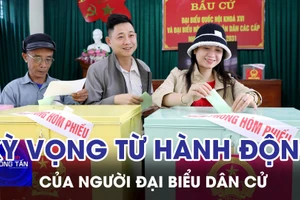 Kỳ vọng từ hành động của người đại biểu dân cử