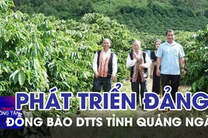 Quảng Ngãi chú trọng phát triển đảng viên người đồng bào DTTS