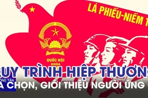 Quy trình hiệp thương lựa chọn, giới thiệu người ứng cử Đại biểu Quốc hội và đại biểu HĐND