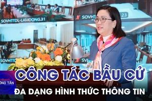 Đa dạng hình thức truyền tải thông tin về công tác bầu cử