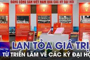 Lan tỏa giá trị lịch sử từ triển lãm về các kỳ Đại hội của Đảng