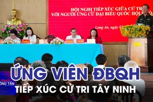 Hội nghị giới thiệu chương trình hành động của người ứng cử đại biểu Quốc hội tỉnh Tây Ninh