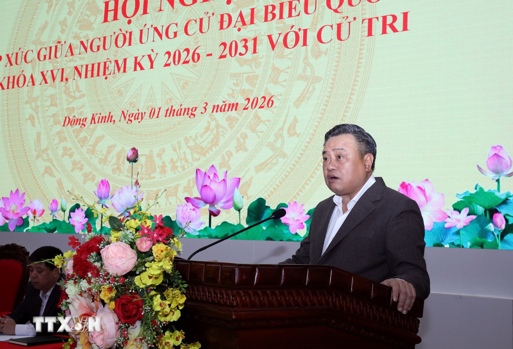 Chủ nhiệm Ủy ban Kiểm tra Trung ương Trần Sỹ Thanh. (Ảnh: Văn Đạt/TTXVN)