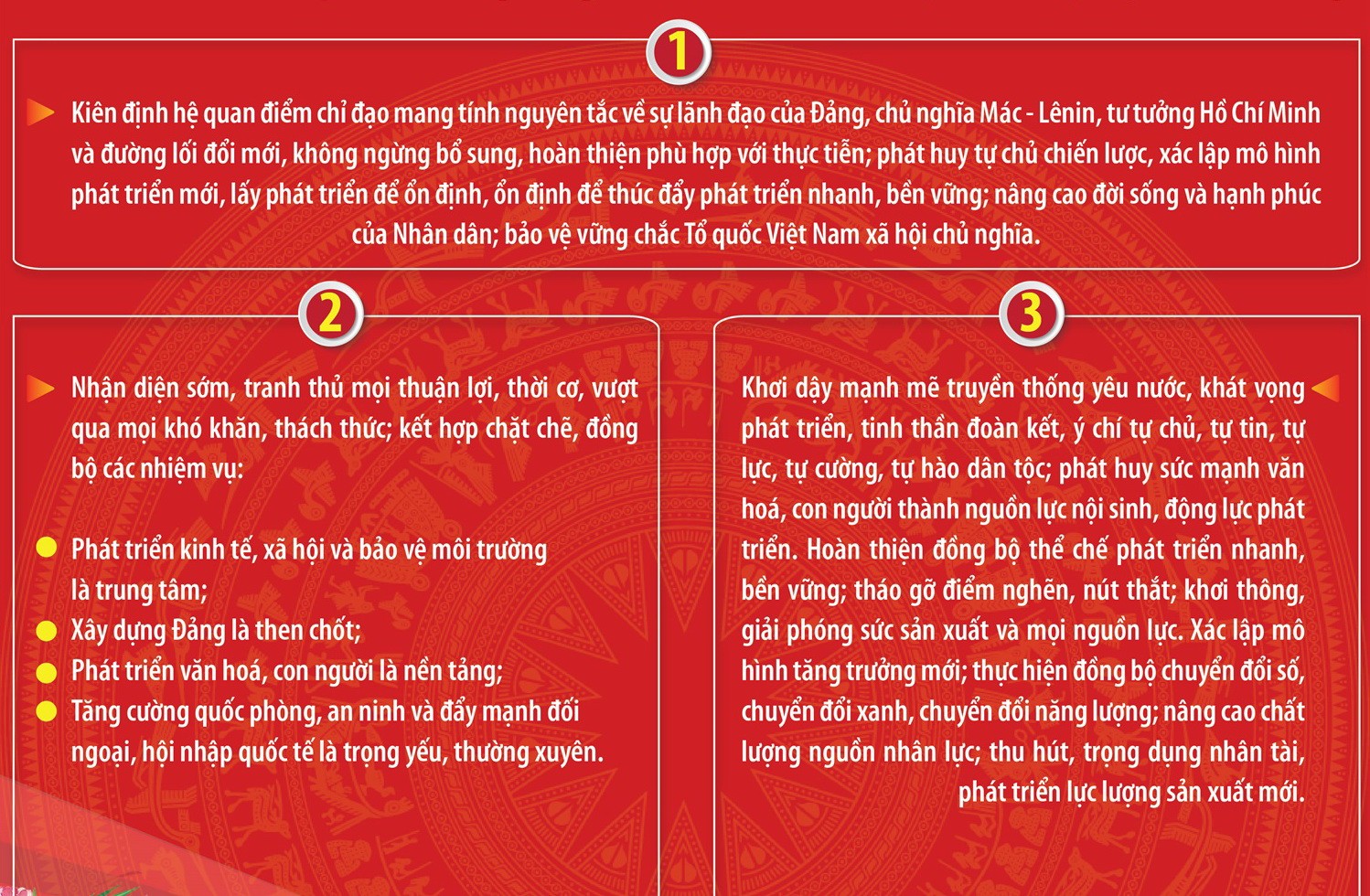 Đại hội XIV: 5 quan điểm chỉ đạo tạo “bệ phóng” cho mục tiêu phát triển đến 2045