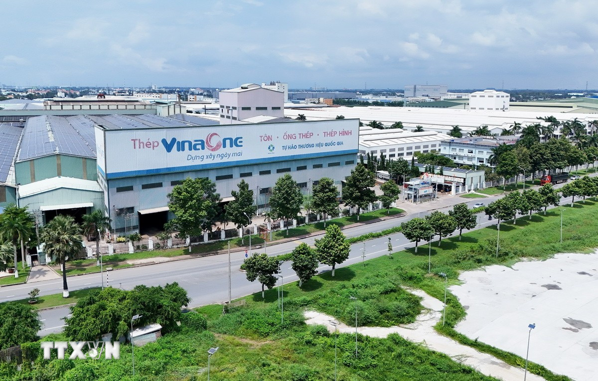 Khu công nghiệp Vĩnh Lộc 2. (Ảnh: Hồng Đạt/TTXVN)