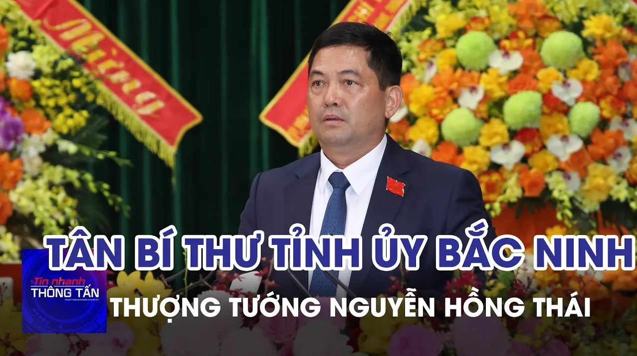 Đồng chí Nguyễn Hồng Thái giữ chức Bí thư Tỉnh ủy Bắc Ninh