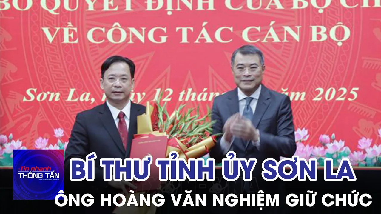 Ông Hoàng Văn Nghiệm giữ chức Bí thư Tỉnh ủy Sơn La