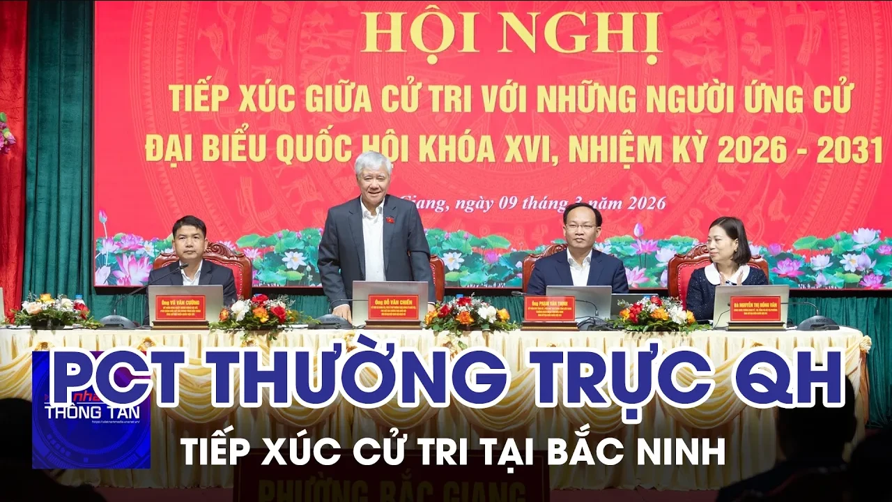 Phó Chủ tịch Thường trực Quốc hội Đỗ Văn Chiến tiếp xúc cử tri 
