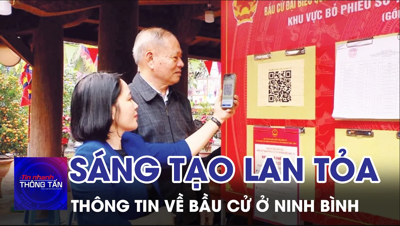 Sáng tạo, lan tỏa thông tin về bầu cử ở Ninh Bình 