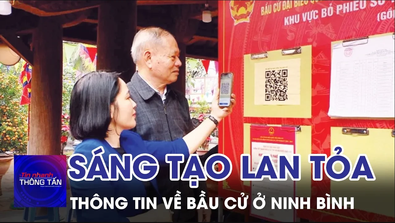 Sáng tạo, lan tỏa thông tin về bầu cử ở Ninh Bình 