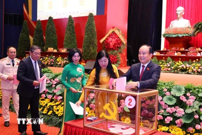 Ban Chấp hành Đảng bộ thành phố Hà Nội khóa XVIII gồm 75 đồng chí