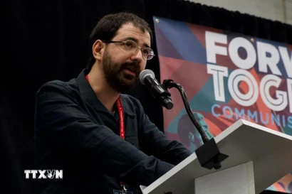 Nhà nghiên cứu lịch sử, nhà báo Assaf Talgam của Israel. (Ảnh: TTXVN phát)