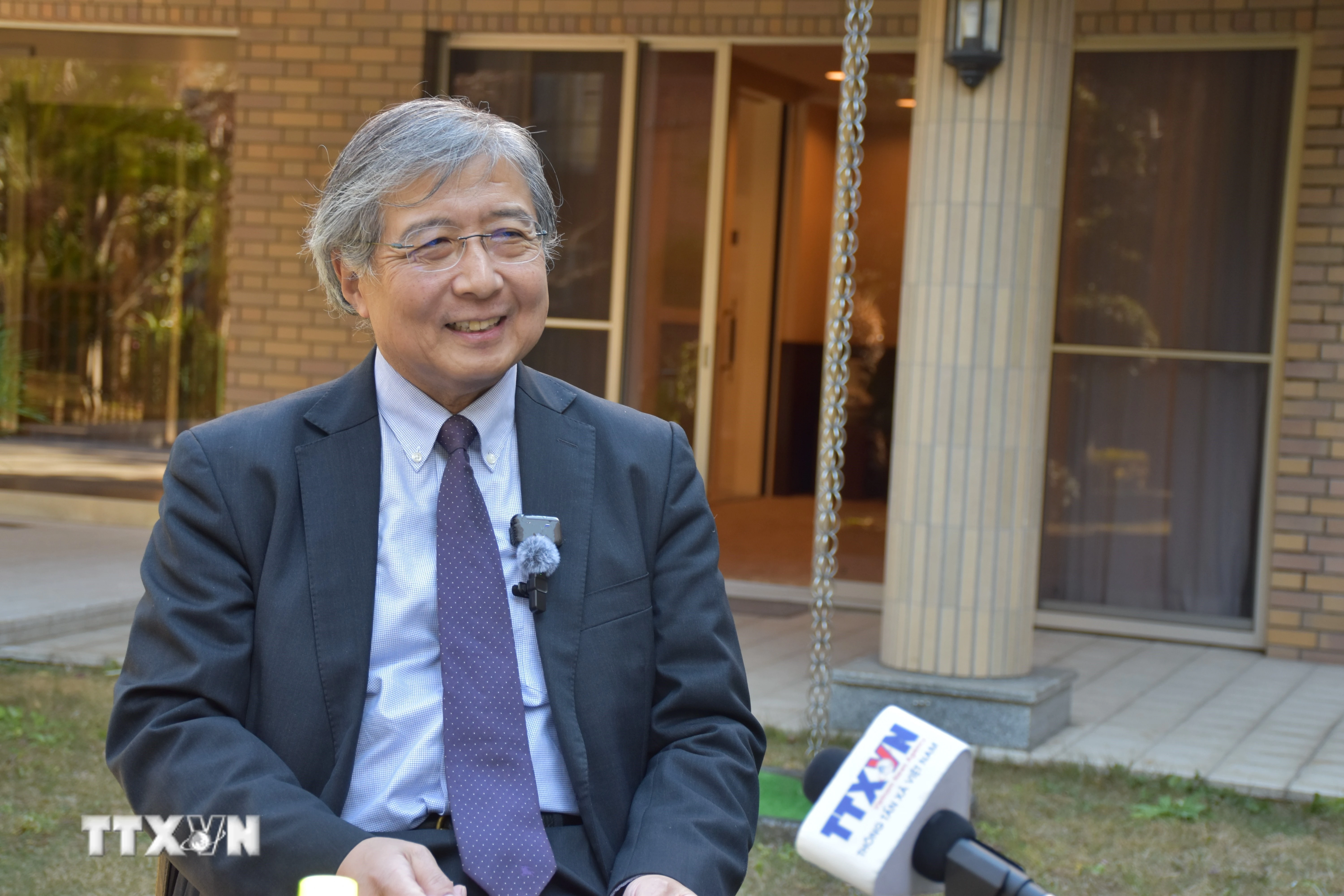 Giáo sư Toshiro Nishizawa (Đại học Tokyo). (Ảnh: Phạm Tuân/TTXVN)