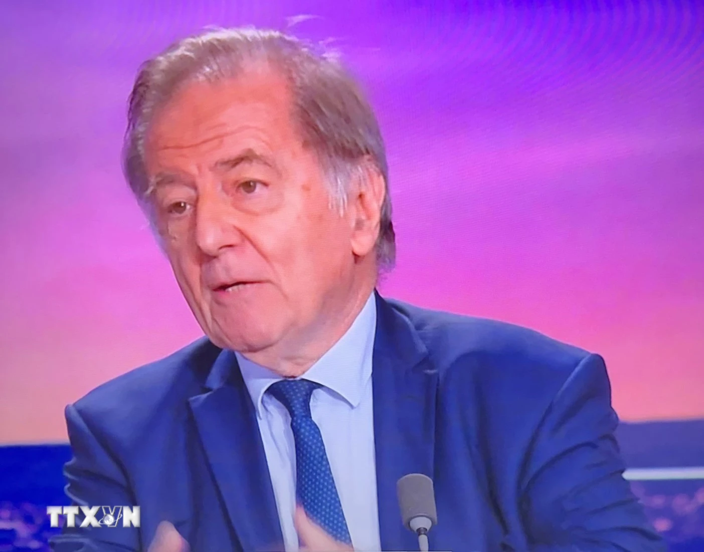 Ông Claude Blanchemaison, nguyên Đại sứ Pháp tại Việt Nam. (Ảnh: TTXVN phát)