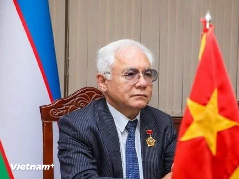 Chủ tịch Hội hữu nghị Uzbekistan-Việt Nam Alisher Rustamovich Mukhamedov. (Nguồn: Vietnam+)