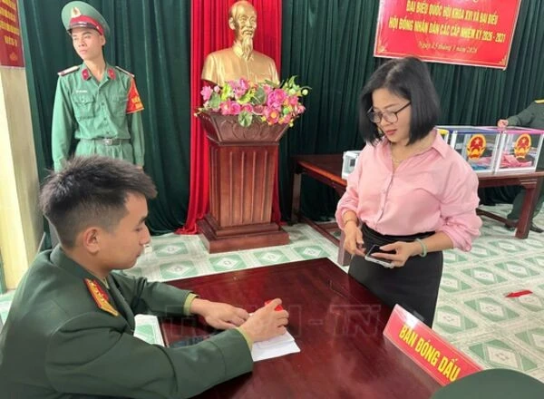 Cuộc bầu cử trên địa bàn vùng mỏ đã diễn ra thành công, tuyệt đối an toàn