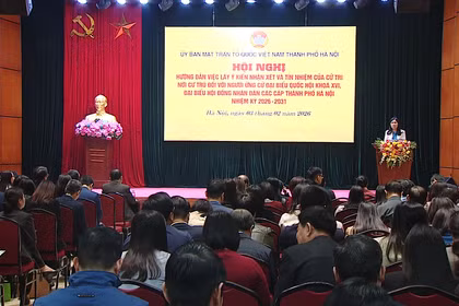 Quang cảnh hội nghị. (Ảnh: PV/Vietnam+)