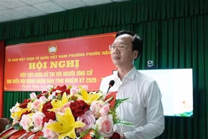 Phó Bí thư Tỉnh ủy, Chủ tịch UBND tỉnh Vĩnh Long Trần Trí Quang: Mỗi lá phiếu, một niềm tin cho sự phát triển đất nước