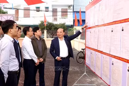 Hưng Yên vận hành trơn tru quy trình bỏ phiếu bầu cử