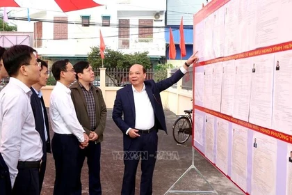 Hưng Yên vận hành trơn tru quy trình bỏ phiếu bầu cử