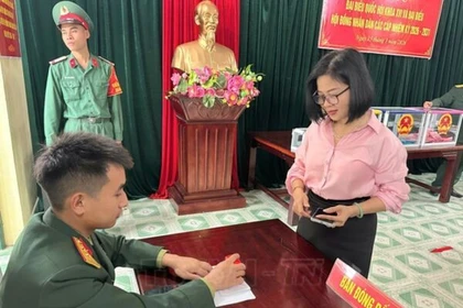 Cuộc bầu cử trên địa bàn vùng mỏ đã diễn ra thành công, tuyệt đối an toàn